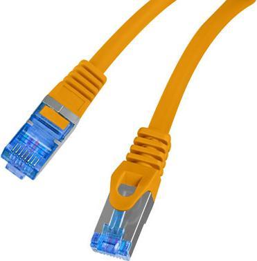 Actual product image Lanberg Patchcord Cat.6a S/Ftp Lszh Cca 1m Pomarańczowy Fluke Passed (CAT6a, 1 m)