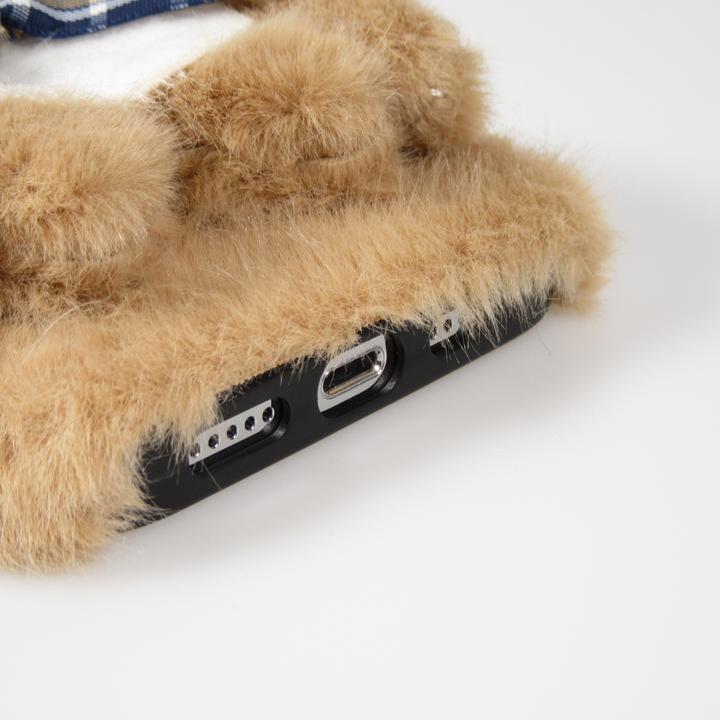 Actual product image PhoneLook Coque Peluche 3D Ourson ruban (Apple iPhone 13 Pro)