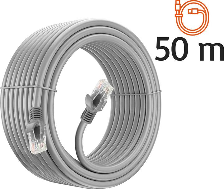 Image du produit LinQ Câble réseau Ethernet RJ45, CAT6, 50m (CAT6, 50 m)