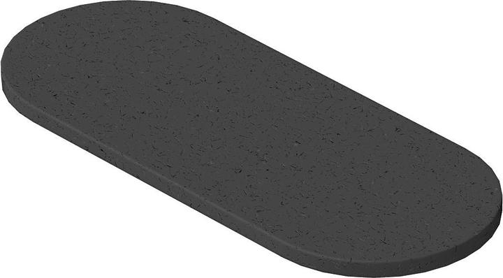 Actual product image OBO Bettermann Rubber pad 145x64x4, GUM, black 6290174 (14.50 cm)