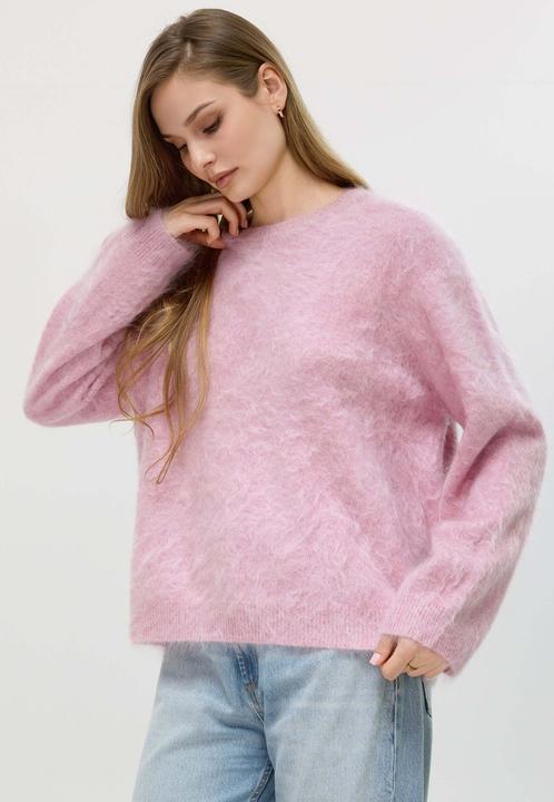 Produktbild Bellemere Pullover Brushed Pure Cashmere Crew-Neck Sweater (One Size)