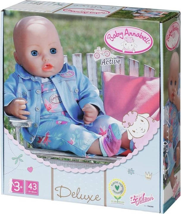 Produktbild Baby Annabell Active Deluxe Jeans, 43 cm
