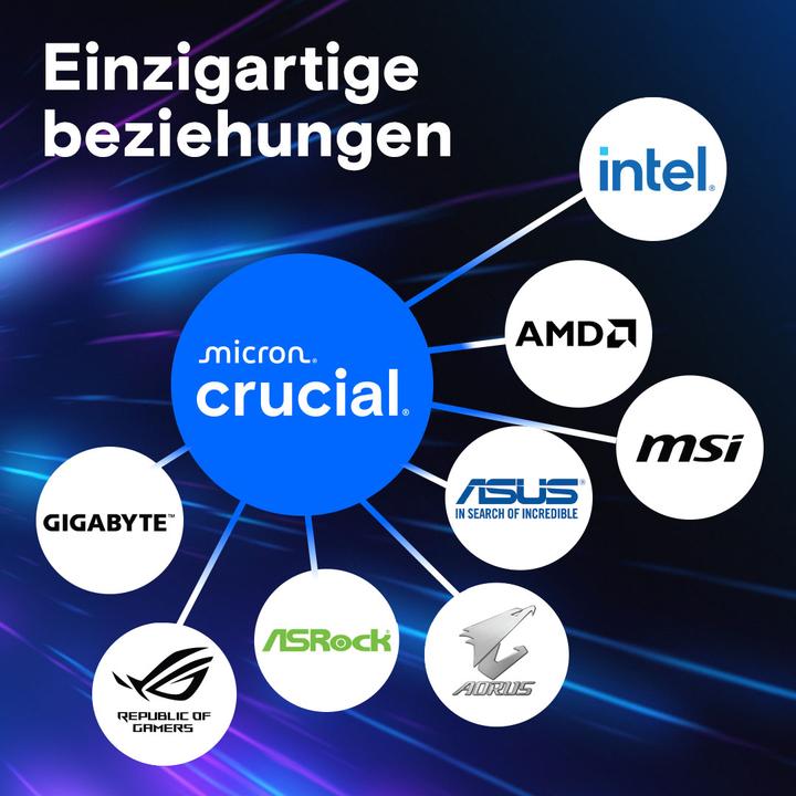 Actual product image Crucial Pro (1 x 32GB, 5600 MHz, DDR5 RAM, DIMM)