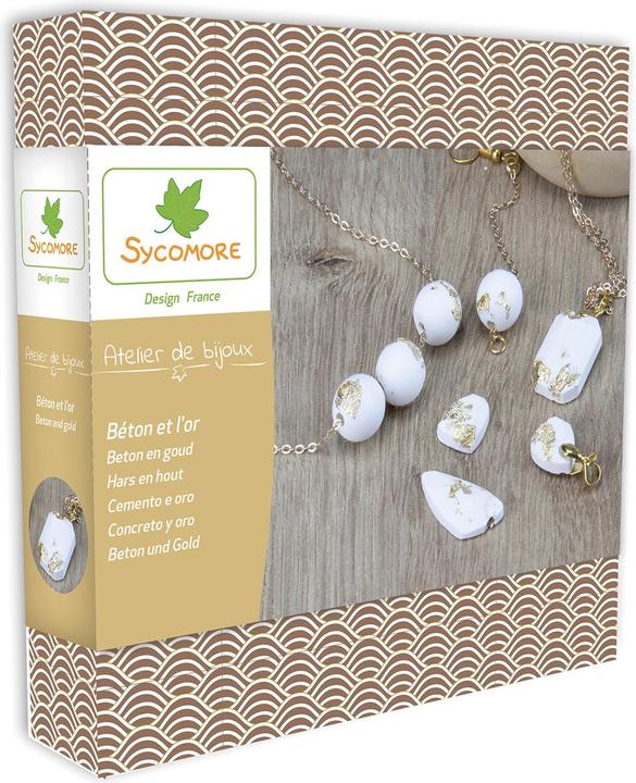 Immagine prodotto Sycomore Atelier De Bijoux - Ciment Et Feuilles D'Or (Fr-De-It)
