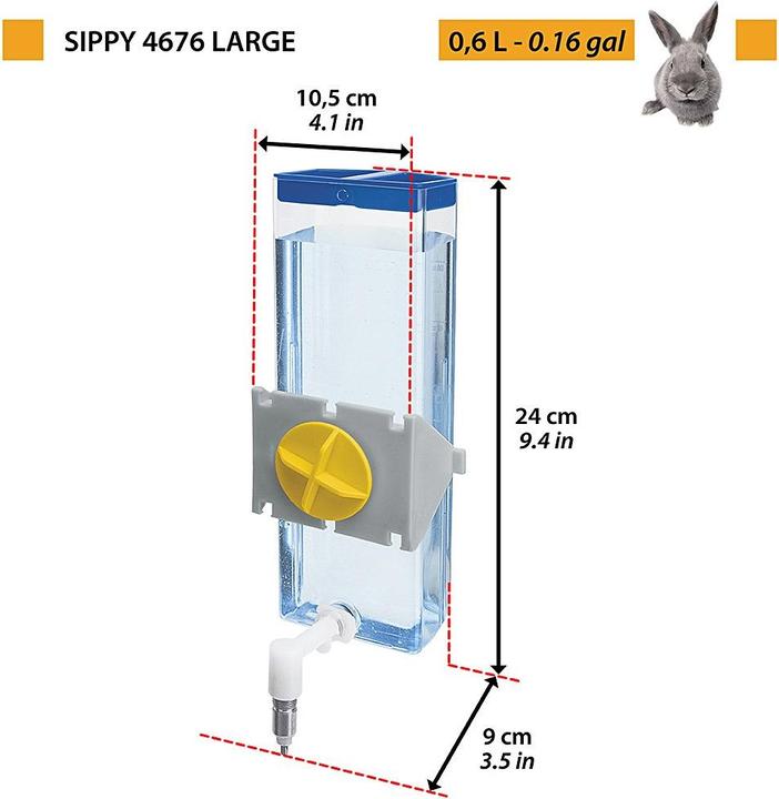 Produktbild Ferplast Nagertränke Sippy (60 cl)