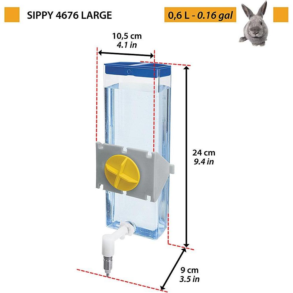 Thumbnail - Ferplast Nagertränke Sippy (0.60 l), Futternapf