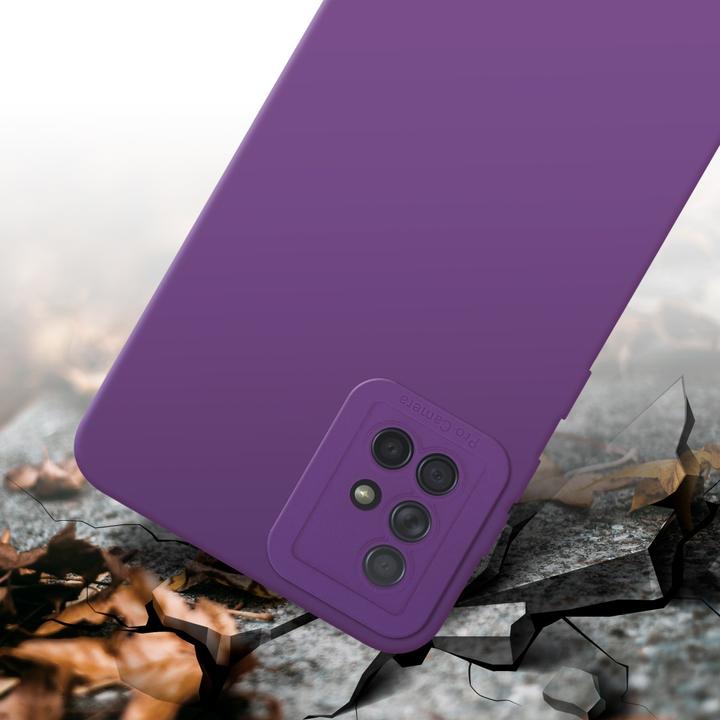 Actual product image Cadorabo Case for Samsung Galaxy A71 4G in TPU Fluid LM162 Style (Samsung Galaxy A71)