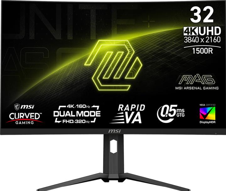 Produktbild MSI MAG 321CUPDF (3840 x 2160 Pixel, 31.50")