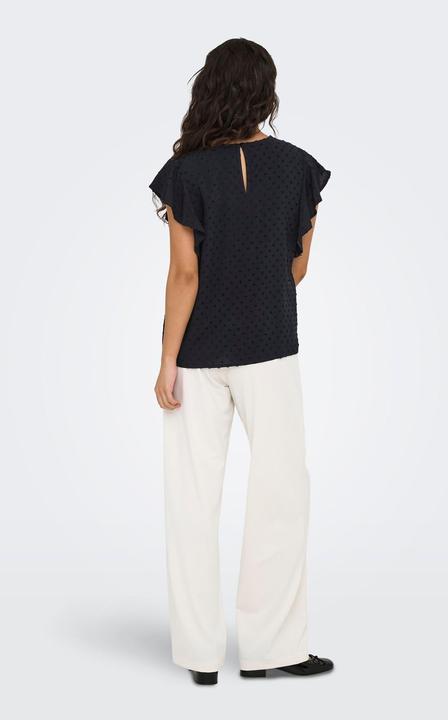 Produktbild JdY Locker geschnitten V-Ausschnitt Voluminöser Armschnitt Top Top (XS)