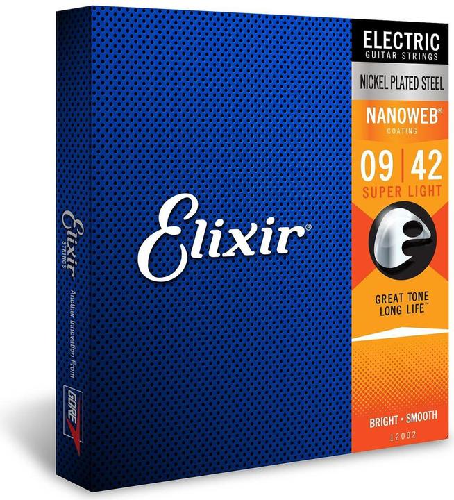 Actual product image Gore Wear Elixir 12002 Electric Nanoweb SL 009/042 (6x, Guitar, 0.04")