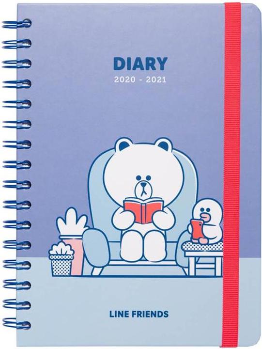 Produktbild Line Friends Kalender (A5)