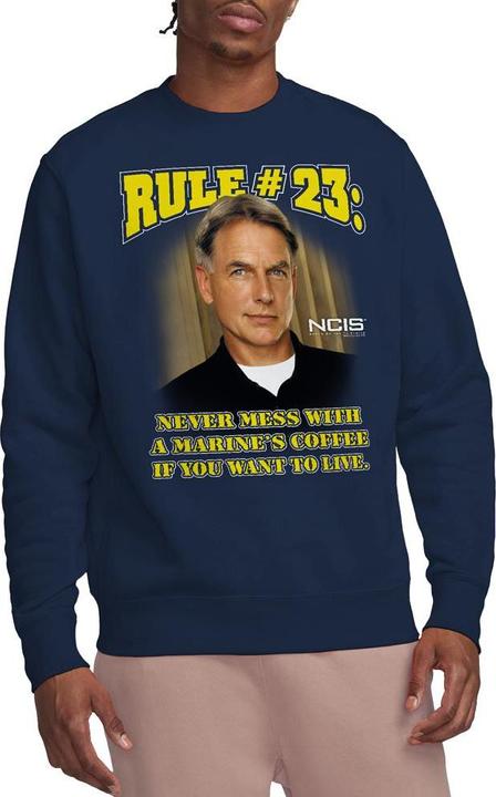 Actual product image Ncis Unisex Adult Rule 23 Sweatshirt (S)