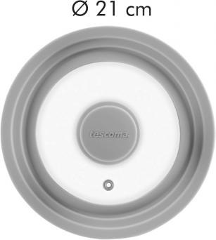 Produktbild Tescoma Unicover Deckel Ø 16, 18, 20 cm Grau (21 cm, Kunststoff, Metall)