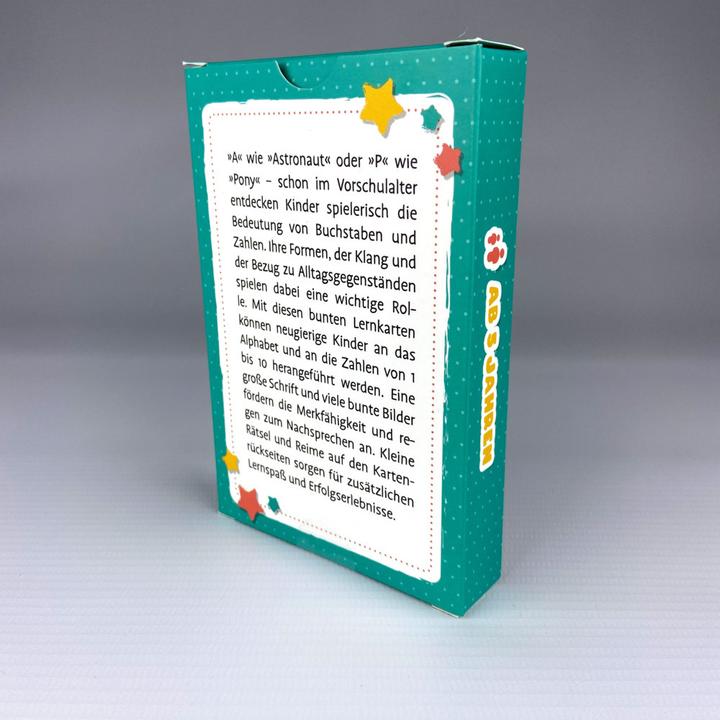 Image du produit Mes premières cartes d'apprentissage colorées Buchsta (Allemand)