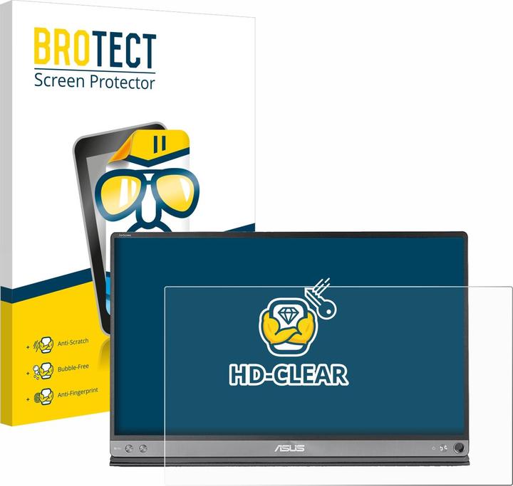 Produktbild BROTECT Schutzfolie Displayschutz Klar (16", 16 : 9)