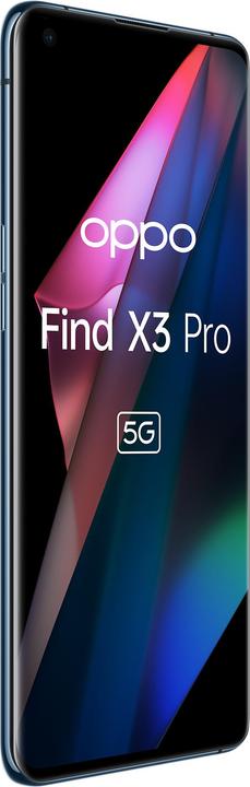 Actual product image OPPO Find X3 Pro (256 GB, Blue, 6.70", SIM + eSIM, 5G)