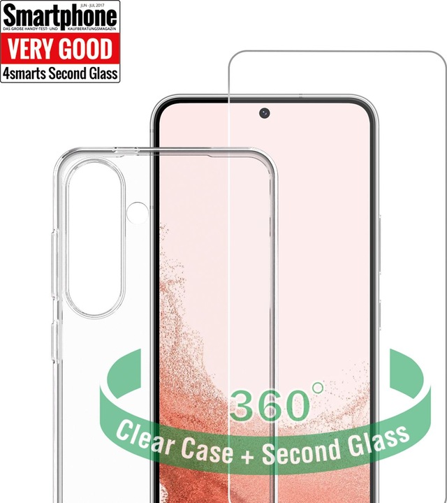 Productafbeelding 4smarts 360°-beschermingsset voor Samsung Galaxy S24 (Samsung Galaxy S24)