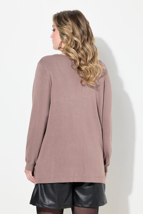 Produktbild Miamoda Pullover, A-Linie, Metallic-Marmormuster (46, 48)