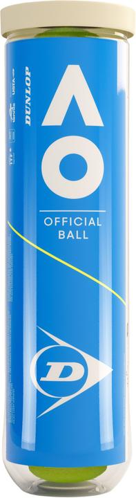 Actual product image Dunlop Australian Open Tennis Balls, 8 pcs, eco-friendly