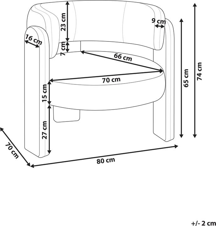 Produktbild Beliani Burea