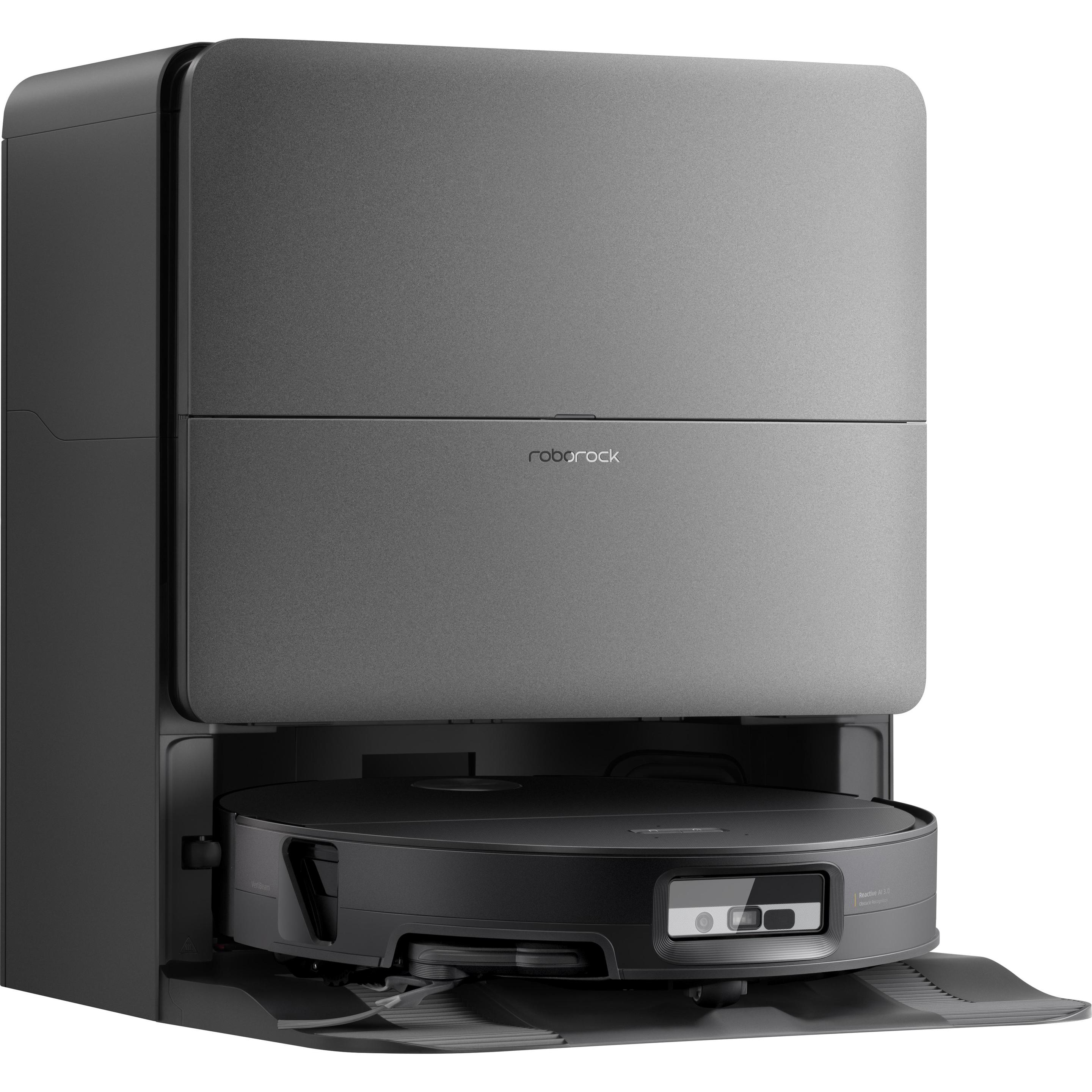 Roborock Saros 20 Sonic Complete, Robot aspirapolvere, Nero