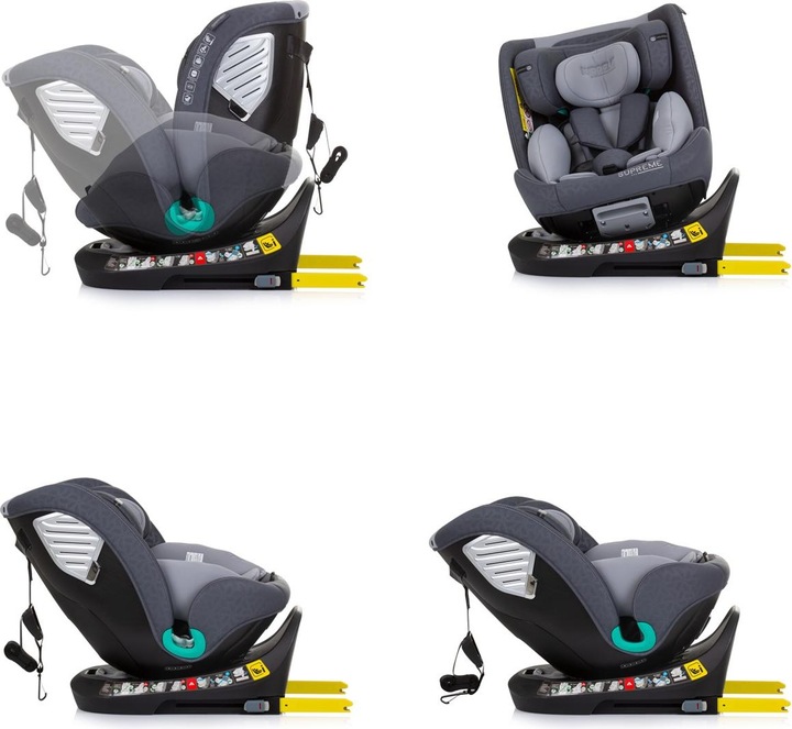 Actual product image Chipolino i-Size Supreme child car seat (Reboarder, ECE R129/i-Size Standard)