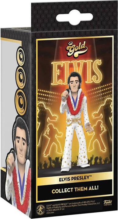 Produktbild Funko Elvis Presley Vinyl Gold Figur 13 cm