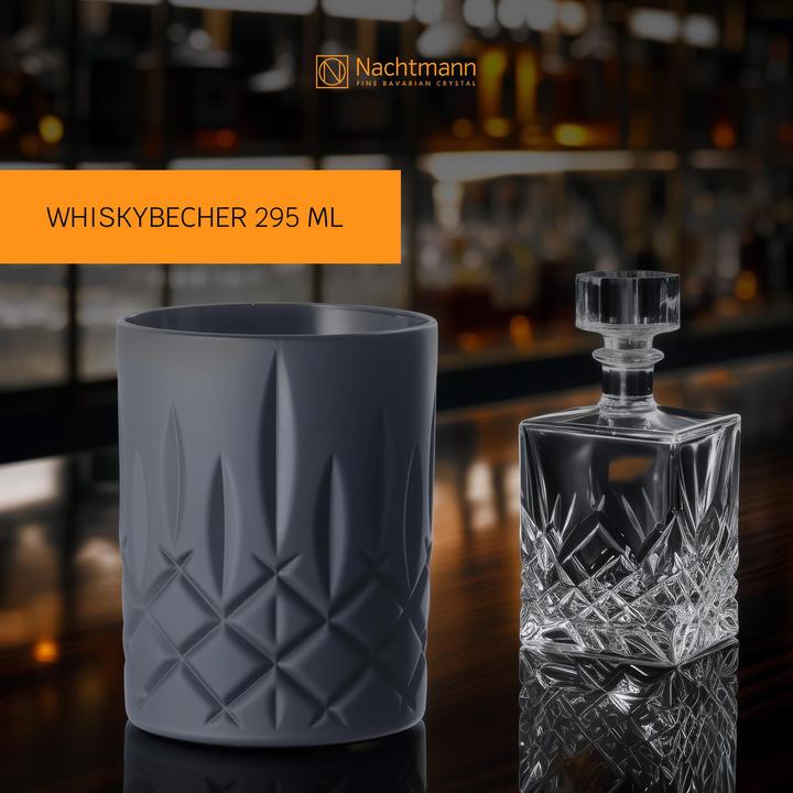 Produktbild Nachtmann Whiskygläser Noblesse Black Edition (2.95 dl, 2 x, Whiskygläser)