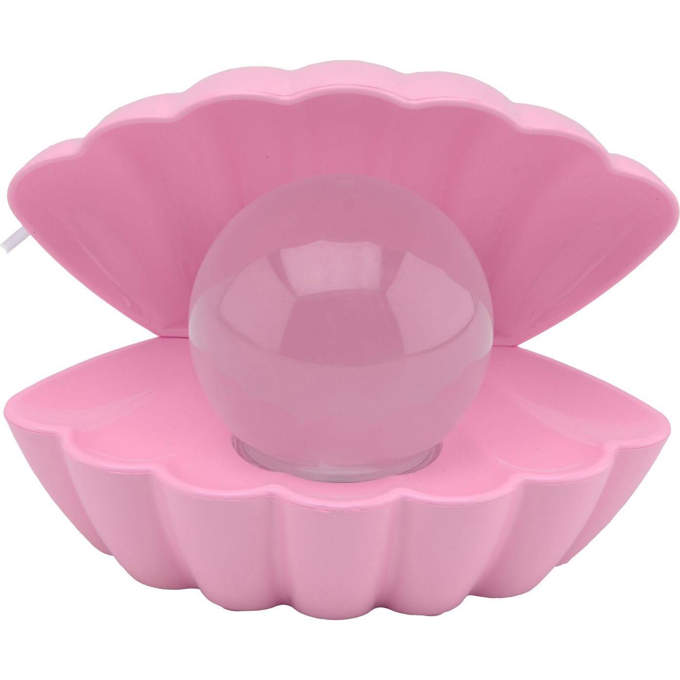 Nachtlicht, Pearl Nachtlampe Pink mit USB-Anschluss