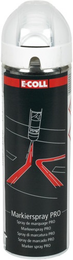 E-coll Markierungsspray (Weiss, Fluorescent, 0.50 l)