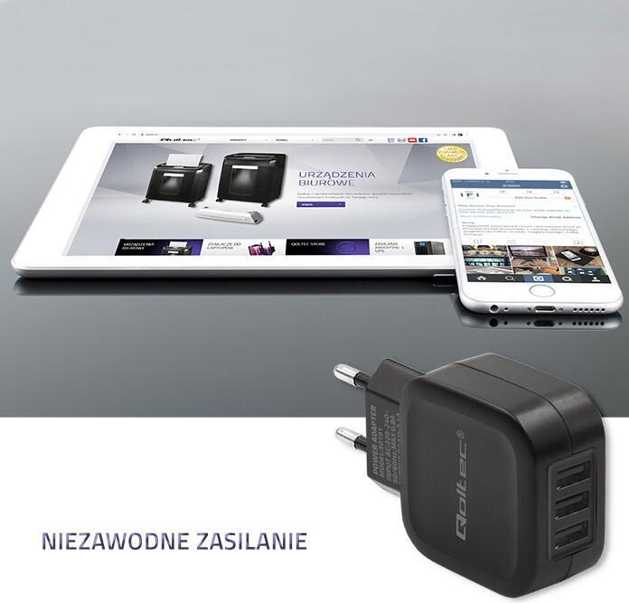 Produktbild Qoltec 50191 Charger (17 W)