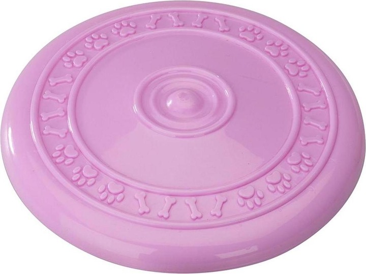 Immagine prodotto EBI Frisbee in gomma al gusto di fragola (Cucciolata di cane giocattolo)