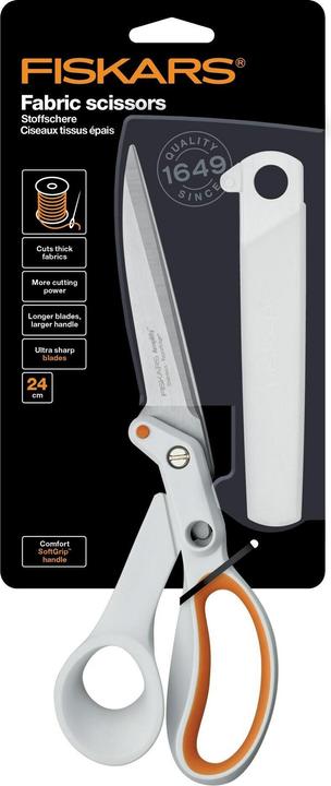 Actual product image Fiskars Amplify RazorEdge scissors 24cm (24 cm)