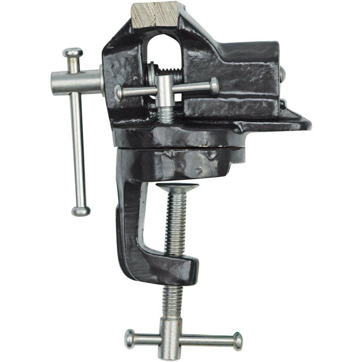 Toya, Schraubstock + Zwinge, Tischschraubstock 40 mm schwenkbar