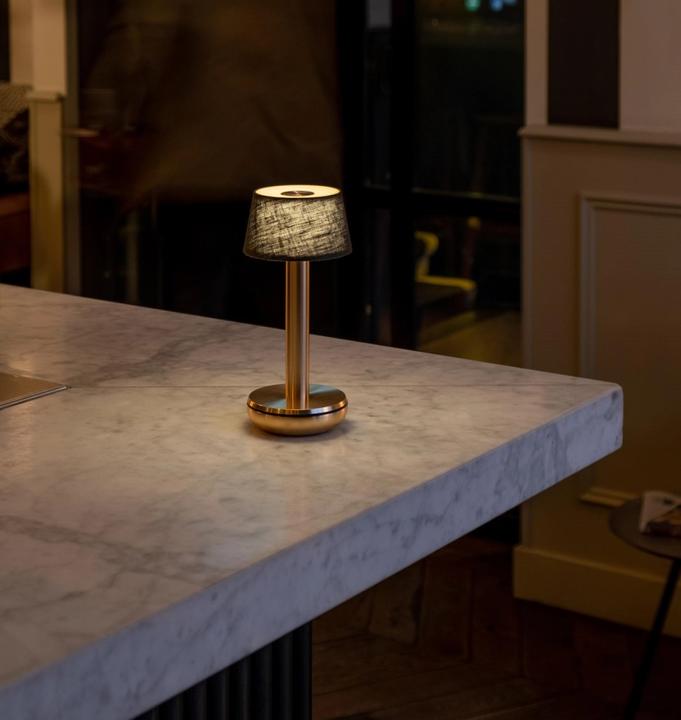 Produktbild The Humble Co. Humble Light two gold u. emerald linen, 21.2x8.8 cm