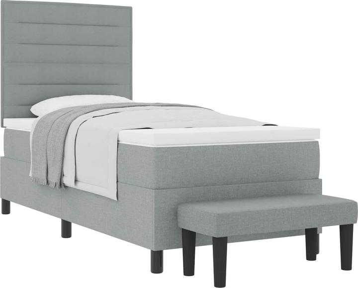 Image du produit vidaXL Lit boxspring (90 x 200 cm)