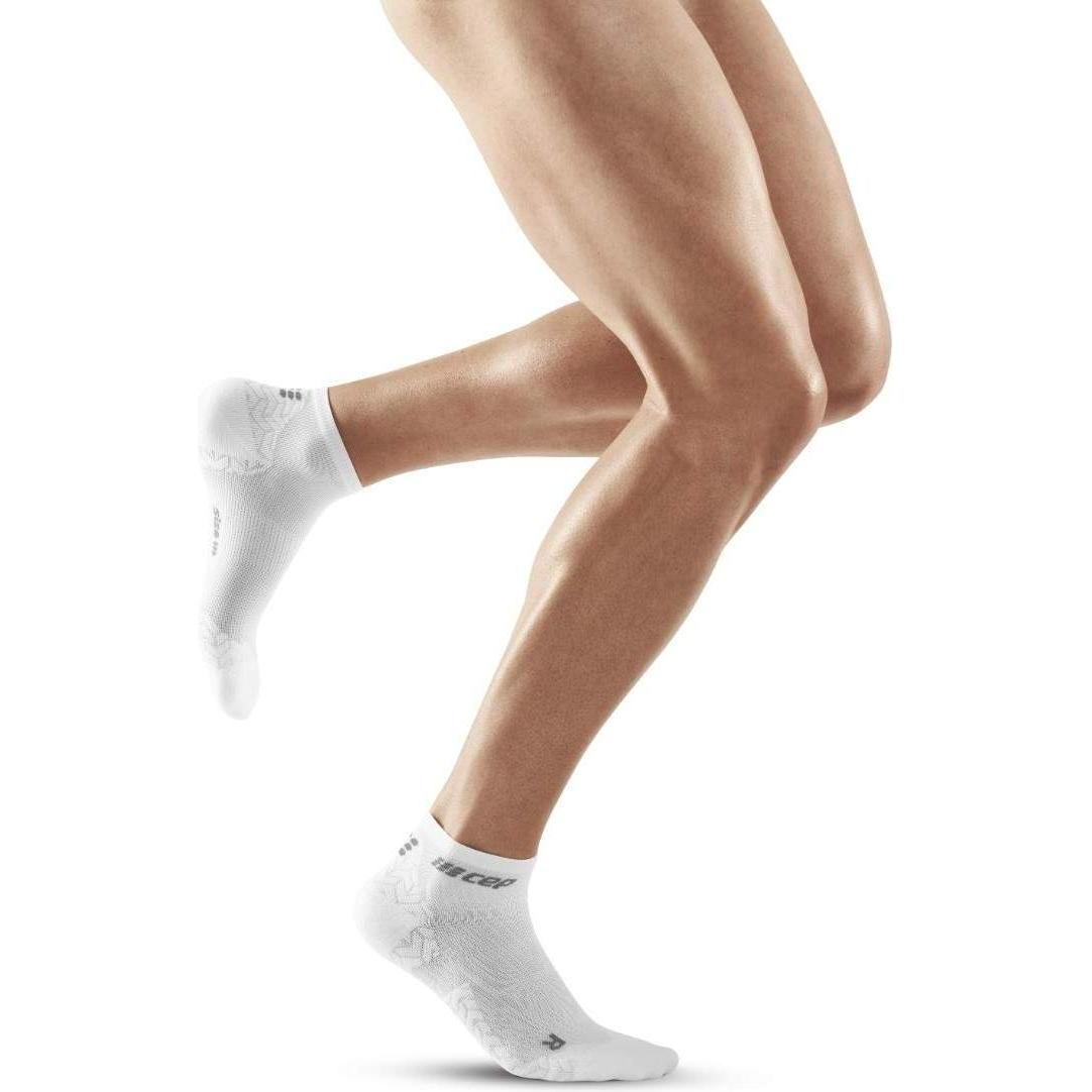 Cep, Herren, Sportsocken, socken ultralight low cut v3 (42, 45), Weiss