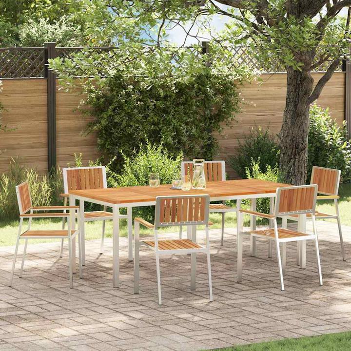 Produktbild vidaXL Garten Essgruppe (200 x 90 x 75 cm)