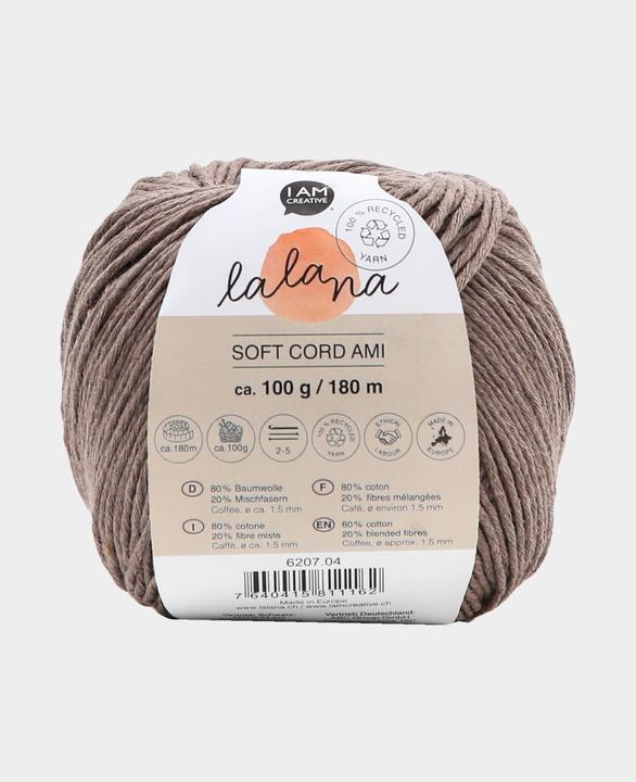Actual product image Lalana Soft Cord Ami (180 m)