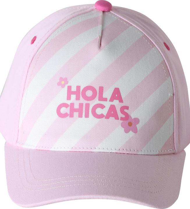 Produktbild Vertbaudet Baumwollcap mit Schrift HOLA CHICAS Mädchen