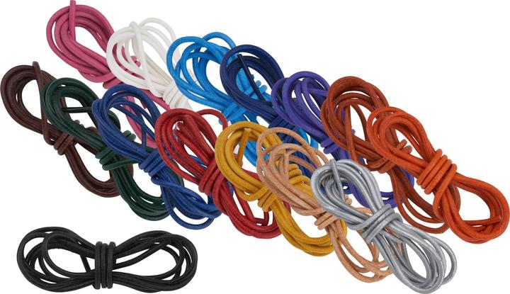 Actual product image VBS Round leather strap, Ø 2 mm, 1 m