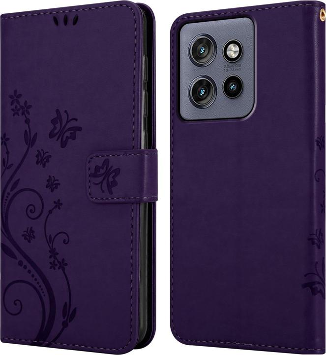 Image du produit Cadorabo Coque pour Motorola Moto Edge 50 Neo pour Fleur Book (Motorola Moto Edge 50)