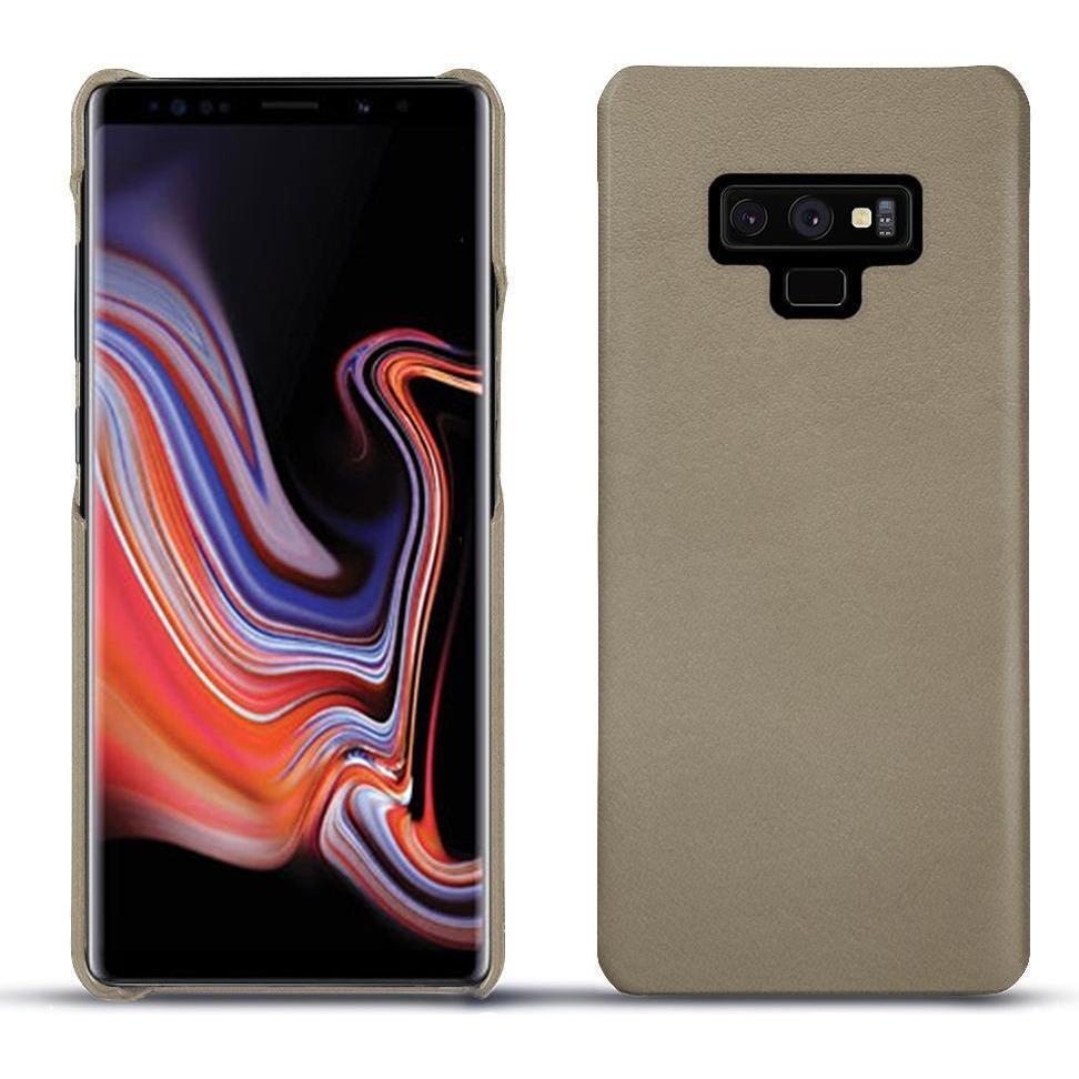 Noreve Lederschutzhülle (Samsung Galaxy Note 9), Smartphone Hülle, Beige