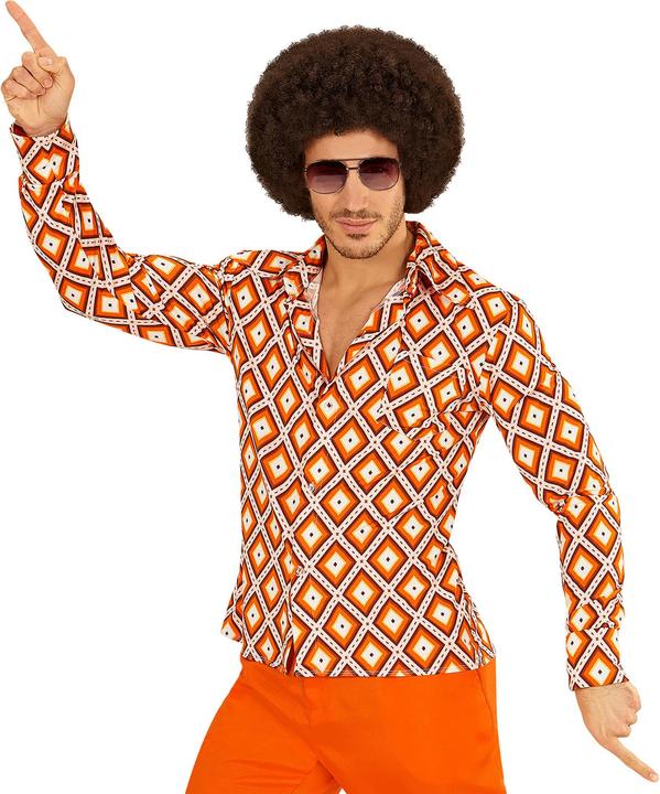 Immagine prodotto Widmann Camicia da discoteca anni '70 Nick per uomo (L, XL)