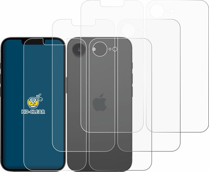 Actual product image BROTECT Screen Protector Clear (6 pcs., Apple iPhone 16e)