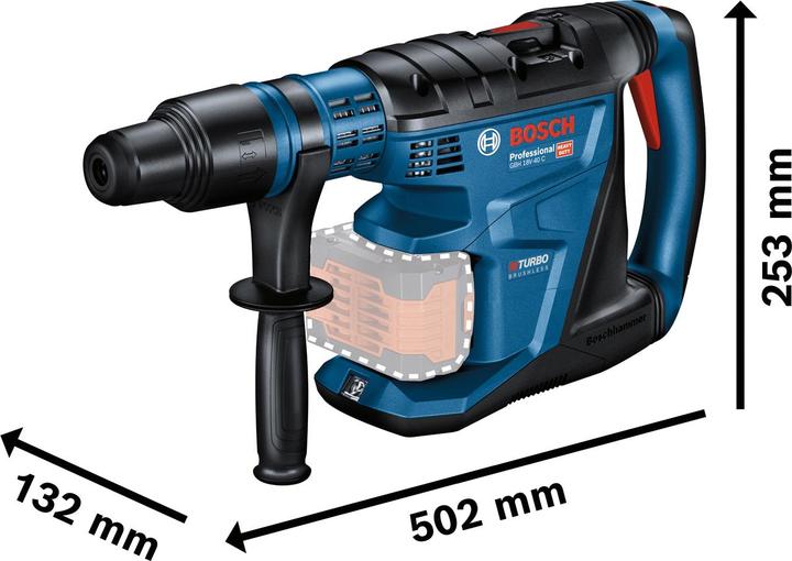 Produktbild Bosch Professional GBH 18V-40 C (Bohrhammer)