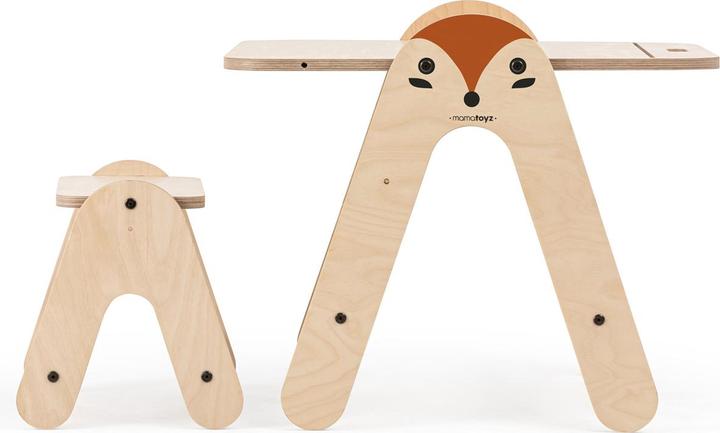 Produktbild MamaToyz Kindersitzgruppe Aktivitäten Tisch & Schreibtafel: Fuchs (Kindersitzgruppe)