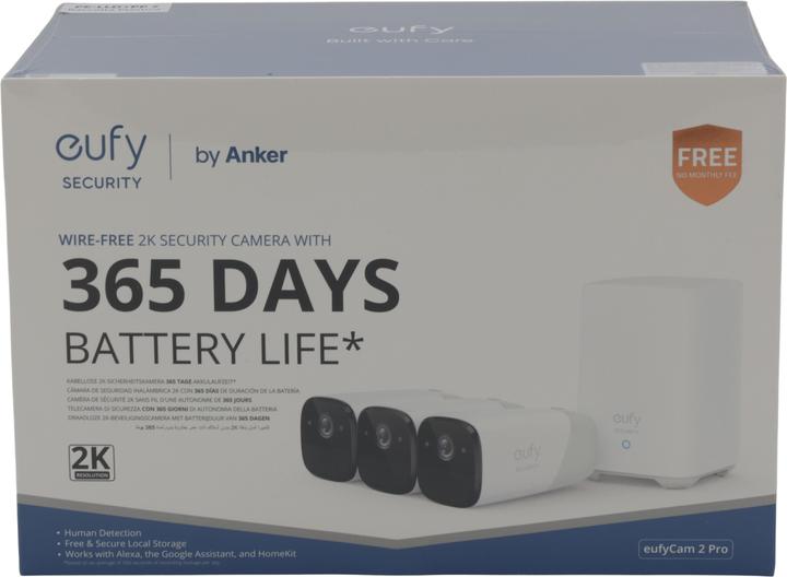 Produktbild eufy EufyCam 2 Pro 3+1 Kit (2304 x 1296 Pixels)