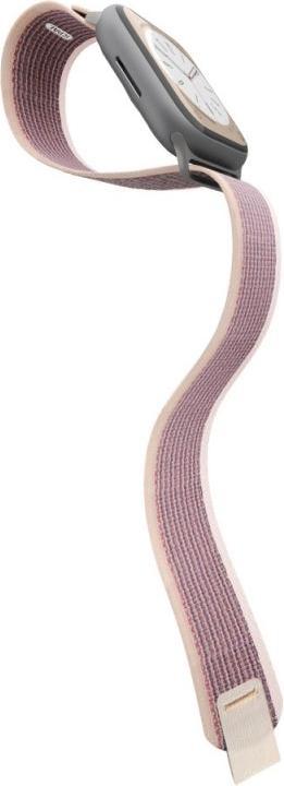 Produktbild JCPAL FlexLoop for Apple Watch 1st-10th gen, Ultra, SE 1st-2nd (42/44/45/49mm) - Pink (Ultra-schwere Nylon)