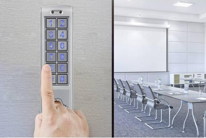 Actual product image Sygonix SY-6421352 Code-Tastatur mit RFID Oberflächenmontage 12 V DC/AC, 24 V D (Electronic numerical code, Key card)